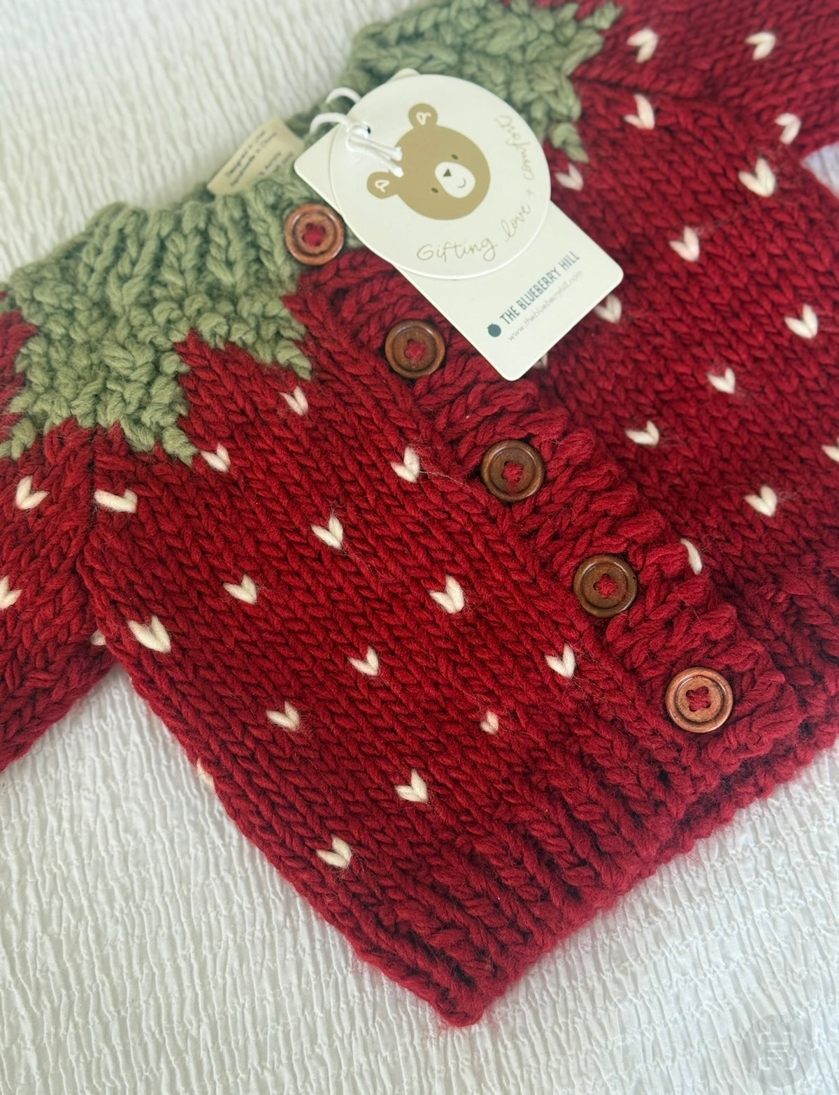 Blueberry Hill Strawberry Handknit