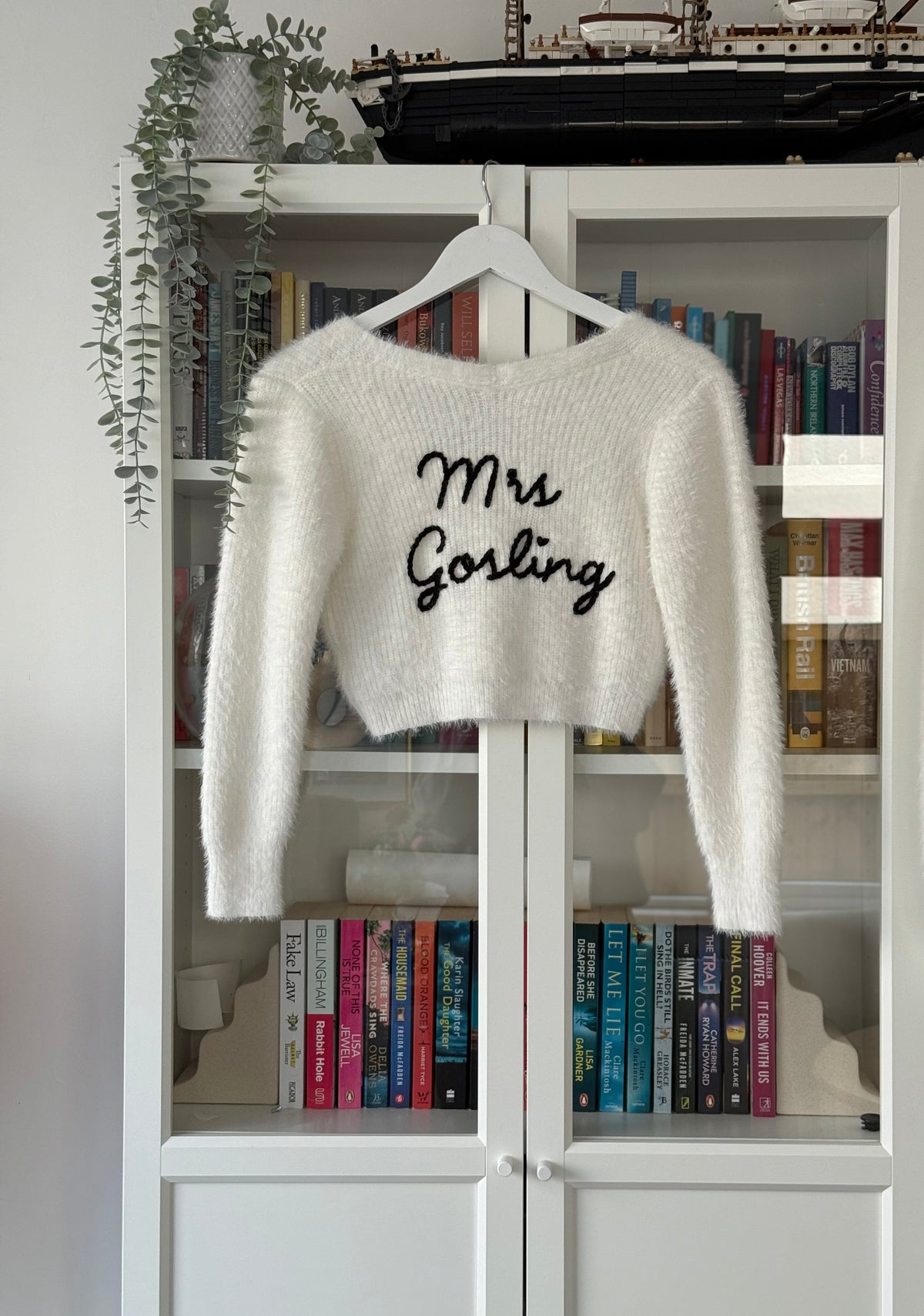 Mrs bridal cardigan