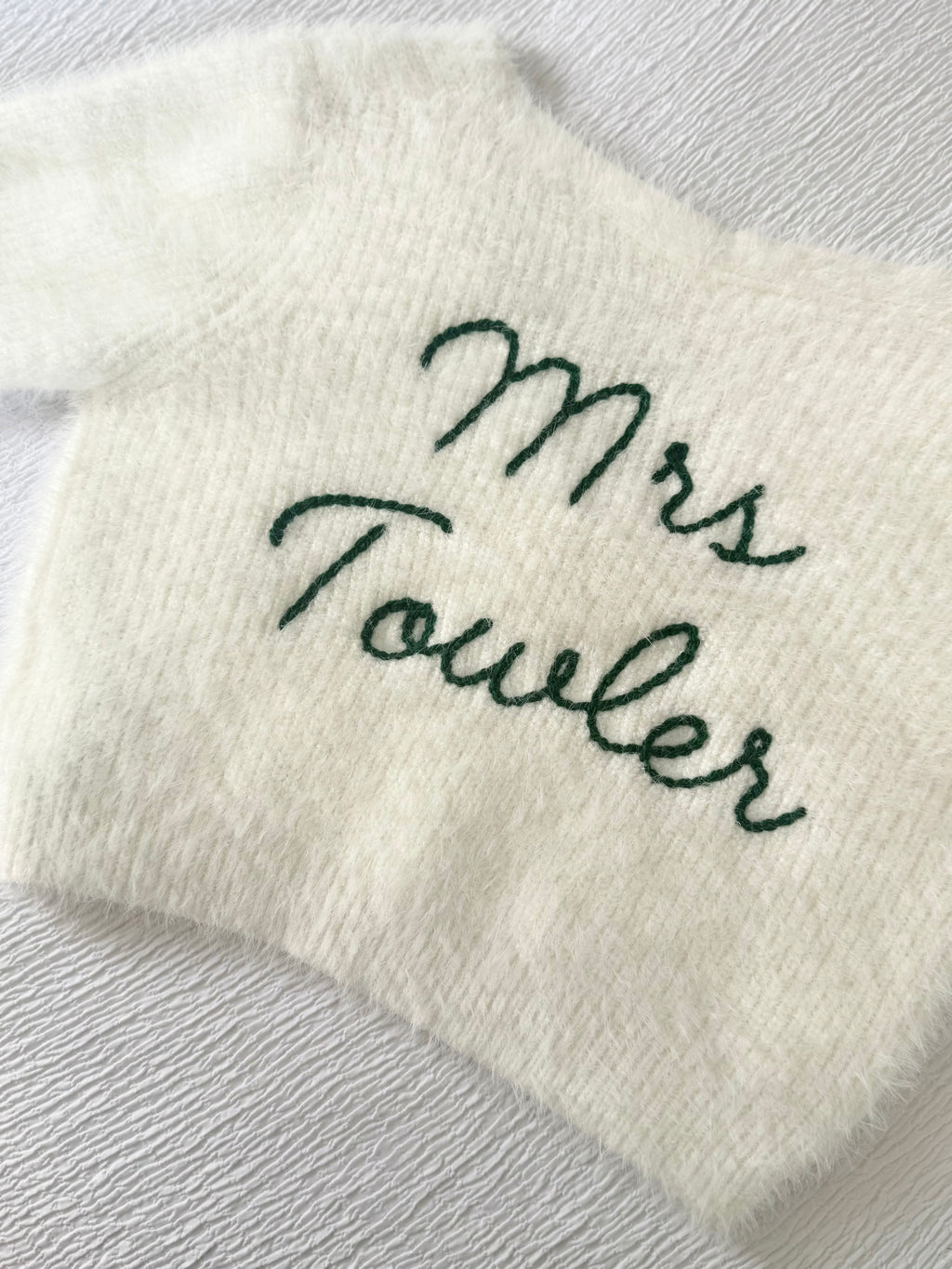 Mrs bridal cardigan
