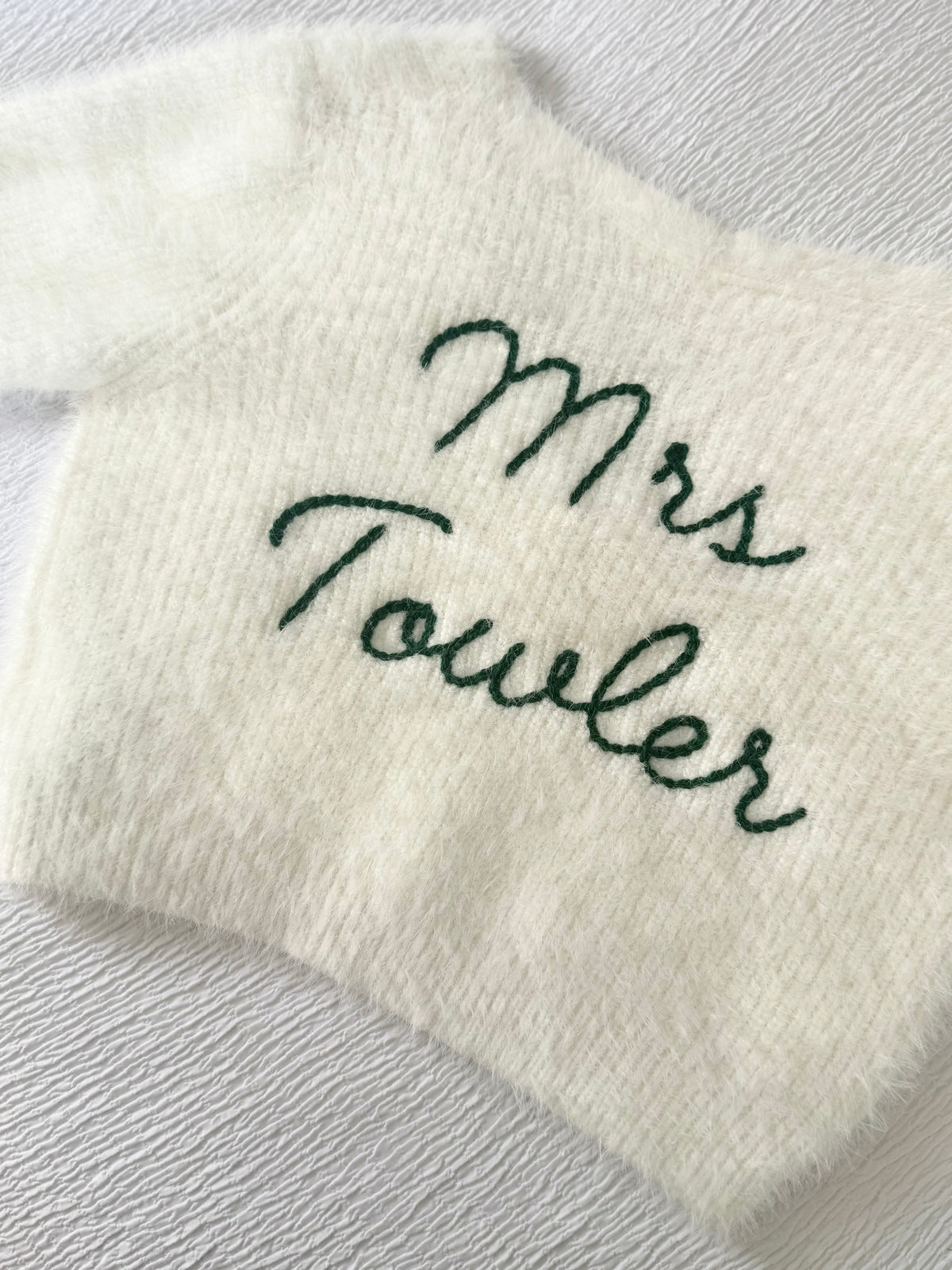 Mrs bridal cardigan