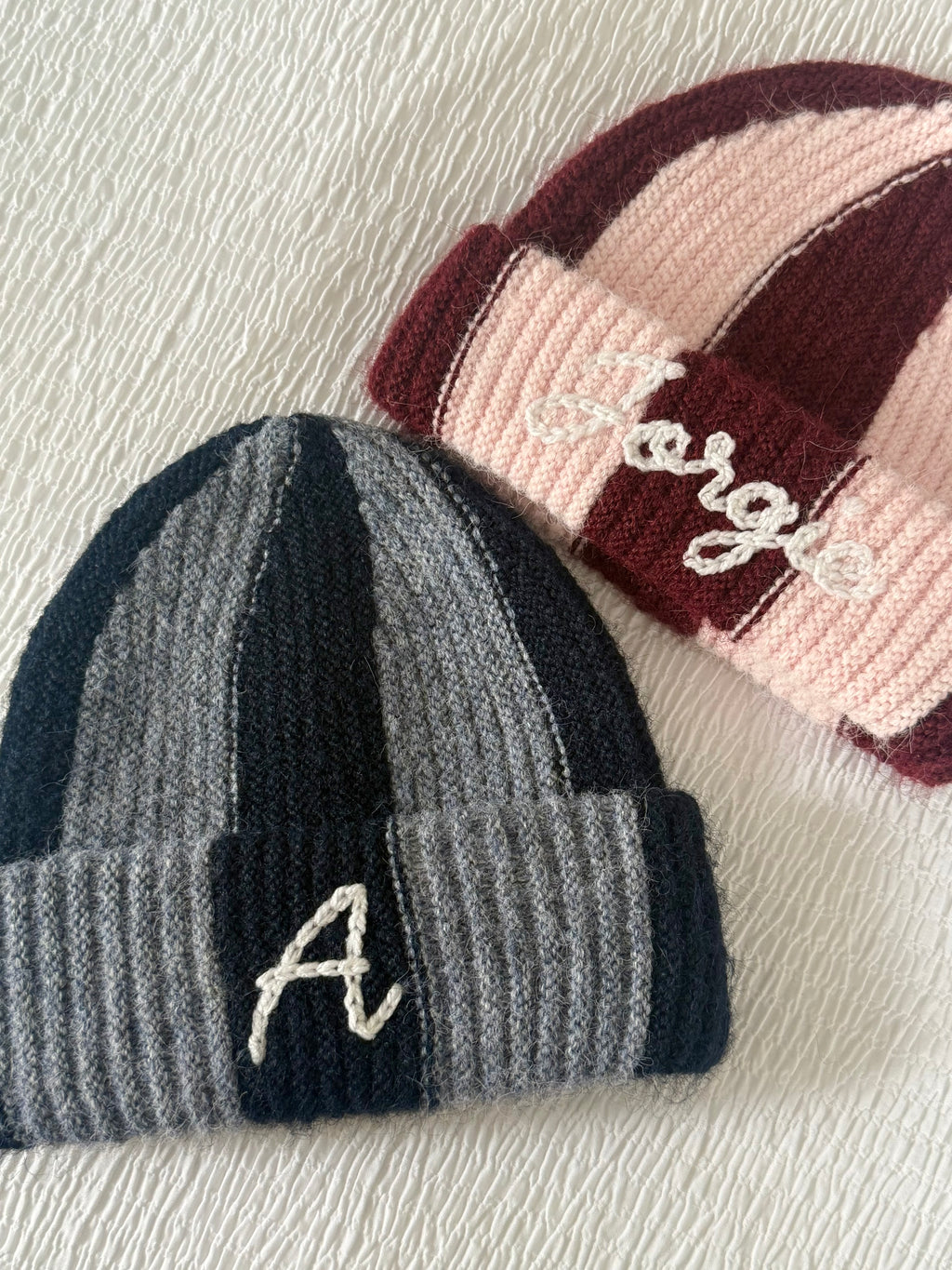 Stripe hats