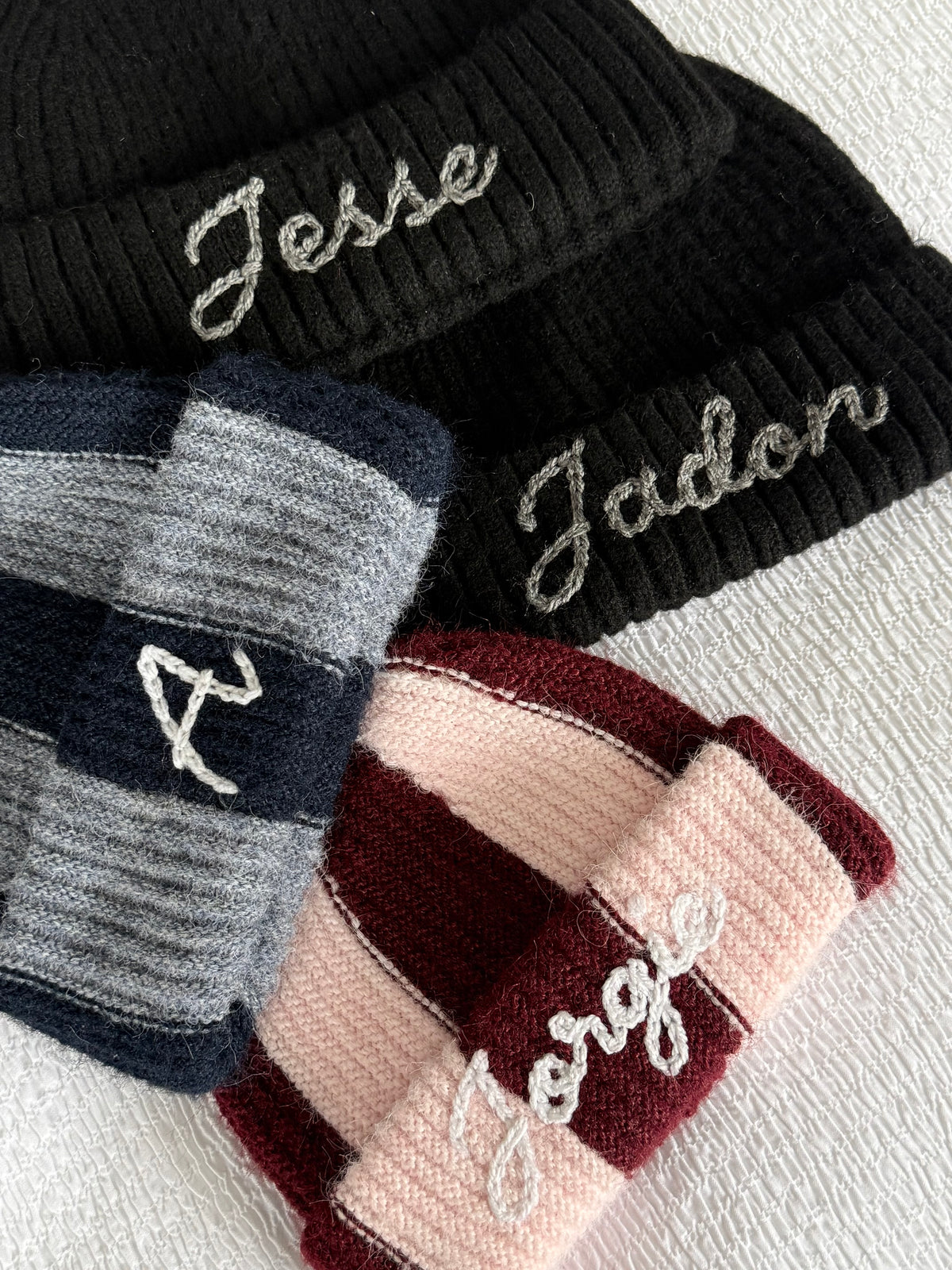 Stripe hats